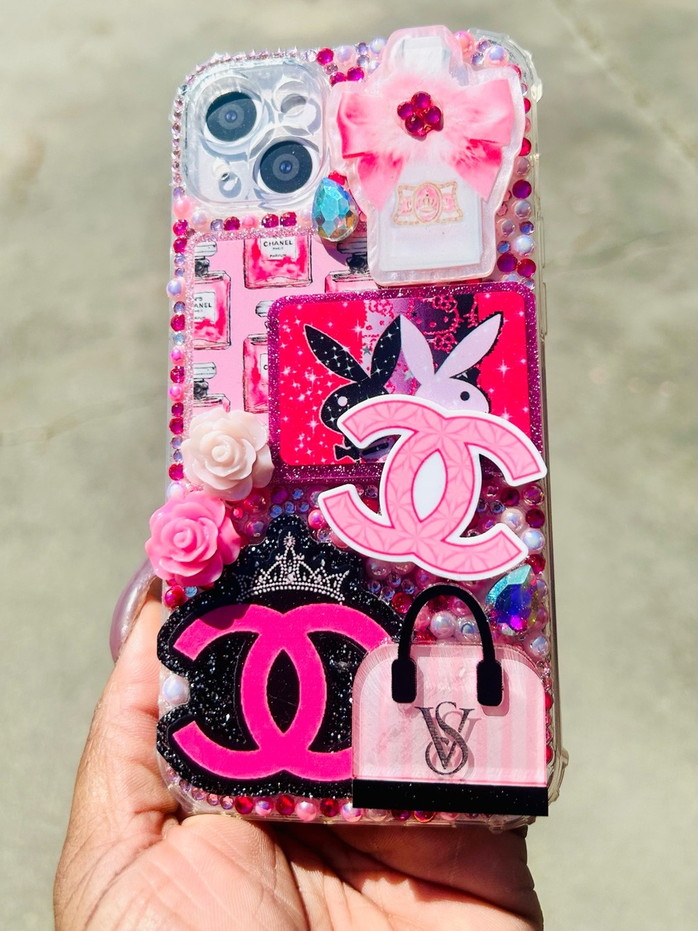 iPhone 14 PLUS🩷Bling Phone Case